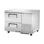 True TUC-44D-2-HC - Deep Undercounter Refrigerator, (2) drawers